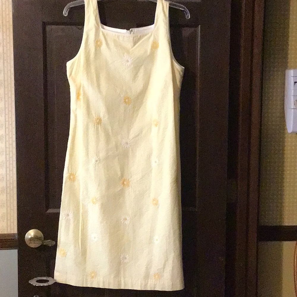 Talbots seersucker dress, size 10, NWT